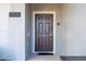 Inviting front door with a modern design and a visible house number at 3185 Pequod Pl, Kissimmee, FL 34746