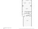 First floor layout with kitchen, dining room, living room, foyer, bathroom, and garage at 3557 Brighton Park Cir, Orlando, FL 32812