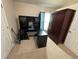 Bedroom with closet, large desk with overhead storage, providing functional workspace at 619 Blenheim Loop, Winter Springs, FL 32708