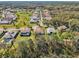 Beautiful aerial view of homes nestled among mature trees in a well-planned community at 8064 Peaceful Cir, Sanford, FL 32771