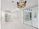 Bright kitchen features a large island, modern appliances, and an open layout to the dining area at 8064 Peaceful Cir, Sanford, FL 32771