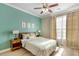 Calming main bedroom with soft colors and comfortable furnishings at 1371 Tuscan Terrace # 3203, Davenport, FL 33896