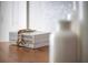 Decorative books sit on shelf, adding a cozy touch at 1371 Tuscan Terrace # 3203, Davenport, FL 33896