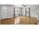 Bright living room featuring hardwood floors, a ceiling fan and plenty of natural light at 1975 Staunton Ave, Winter Park, FL 32789