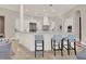 Large open kitchen with center island, breakfast bar, and high-end appliances at 11306 Bridge House Rd, Windermere, FL 34786