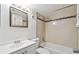 Clean bathroom featuring a shower-tub combination and updated vanity at 170 Palmetto Woods Ct # 3A, Deltona, FL 32725