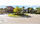 Beautiful community clubhouse with striking modern architecture, mature landscaping, and circular driveway at 2949 Marlberry Ln, Clermont, FL 34714