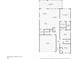 Floorplan showing layout of the home including living room, bedrooms, kitchen, laundry, and garage at 2949 Marlberry Ln, Clermont, FL 34714
