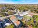 A high-angle shot highlighting the house and its position in the local surroundings at 434 E Harding St, Orlando, FL 32806