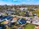 Scenic aerial view of the neighborhood, showcasing the house and the surrounding area at 434 E Harding St, Orlando, FL 32806