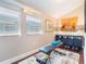 Bright exercise room with natural light and essential workout equipment at 434 E Harding St, Orlando, FL 32806
