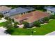 Beautiful single-story home featuring manicured lawn, brick driveway, and well-maintained landscaping in a tranquil neighborhood at 1368 Del Mar Dr, Kissimmee, FL 34759