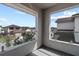 Balcony view showcases the neighborhood with well-maintained homes and landscaping at 2546 Empress Dr, Kissimmee, FL 34741