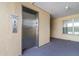 Community elevator access ensures easy access to all floors of this complex at 3801 S Atlantic Ave # 105, New Smyrna Beach, FL 32169