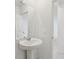 Bathroom featuring white pedestal sink at 4369 Switchgrass Ln, St Cloud, FL 34772