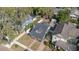 Aerial view of the home showing the surrounding neighborhood and landscaping at 619 Woodward St, Orlando, FL 32803