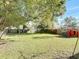 Spacious, grassy backyard featuring shade trees at 919 Timor Ave, Orlando, FL 32804