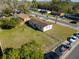 An aerial view of the home featuring a spacious yard and neighborhood surroundings at 925 Valleydale Ave, Deland, FL 32720