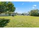 A large backyard with room for parking and entertainment, located near the back of the home at 925 Valleydale Ave, Deland, FL 32720