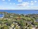 Beautiful aerial shot of the property near a lake and community at 1035 W Minnehaha Ave, Clermont, FL 34711