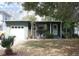 Charming single-story home with a well-manicured lawn and attached garage at 115 W King St, Orlando, FL 32804