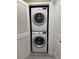 Closet with a stacked washer and dryer at 155 S Court Ave # 1506, Orlando, FL 32801