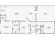 A detailed floor plan illustrating the layout of the home, including room dimensions for a clear understanding of space at 20604 Maxim Pkwy, Orlando, FL 32833