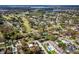Overhead view of property near golf course and community pool, highlighting convenient neighborhood amenities at 3519 Backspin Ln, Orlando, FL 32804