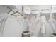 Walk-in closet with ample storage, featuring wire shelving and hanging rods for organization at 487 Taylor Groves Dr, Lake Wales, FL 33898