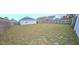 Spacious backyard with wooden fence, offering privacy and room for outdoor activities at 743 Belvoir Dr, Davenport, FL 33837