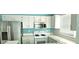 Clean kitchen with white cabinets, modern appliances, and a bright, efficient design perfect for cooking at 743 Belvoir Dr, Davenport, FL 33837