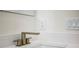 Close-up of a modern faucet on a bright vanity in a bathroom at 833 S Hancock Dr, Deltona, FL 32725