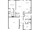 An overhead schematic of the home's first-floor layout at 1004 Puget Ln, Kissimmee, FL 34759