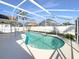 Enjoy this crystal clear pool and ample deck space for entertaining and enjoying the Florida sunshine at 8603 Primrose Dr, Kissimmee, FL 34747