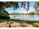 Enjoy a beautiful lake view from this condo at 1100 Delaney Ave # F409, Orlando, FL 32806