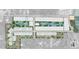 Aerial view of a community layout showcasing the location of homes, ponds, and recreational facilities at 146 Jones Fish Camp Rd, Edgewater, FL 32141