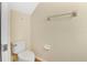 Cozy half-bathroom with a toilet and tile flooring at 1827 Lindzlu St, Winter Garden, FL 34787