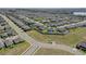 An elevated view captures a well-organized neighborhood with contemporary homes, scenic surroundings, and convenient street layout at 1880 Bonser Rd, Minneola, FL 34715