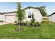 Well maintained front yard with green grass and various plants at 2310 White Tail St, Davenport, FL 33837