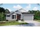 Charming single-story home featuring a two-car garage, well-manicured lawn, and a welcoming front entrance at 3230 Viceroy Ct, Poinciana, FL 34759