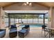 Relaxing screened-in pool patio with comfortable seating and a view of the sparkling pool at 3509 S Saint Lucie Dr, Casselberry, FL 32707