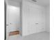 Bright bedroom features double door closet and neutral carpet at 4192 Barbuda Ln, Kissimmee, FL 34758