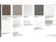 A curated selection of interior materials showing flooring, countertops, tile, and cabinets at 4192 Barbuda Ln, Kissimmee, FL 34758