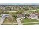 An aerial view showcases the property's location within a charming residential community at 5071 Heatherstone Dr, Kissimmee, FL 34758