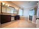 Bright bathroom featuring large vanity, tub, and glass door shower at 13305 Bellaria Cir, Windermere, FL 34786