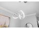 Modern chrome light fixture at 1375 Tuscana Ln # 1406, Davenport, FL 33896