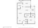 Floor plan of unit with kitchen, dining room, living room, balcony and bedrooms at 1375 Tuscana Ln # 1406, Davenport, FL 33896