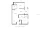 Layout of unit with kitchen, living room, balcony, primary bedroom, and bedroom at 1375 Tuscana Ln # 1406, Davenport, FL 33896