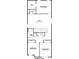 Second floor plan features a loft, three bedrooms and a full bath at 15567 Gentle Rain Dr # 194, Winter Garden, FL 34787