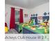 Charming Mickey Mouse themed bedroom with matching bed sets and vibrant decor, designed for  at 218 Ocean Course Ave, Davenport, FL 33896